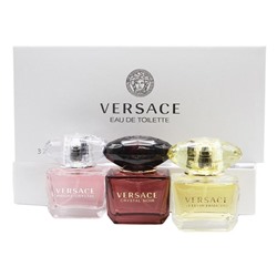 Подарочный набор Versace Miniatures Collection For Women 3x30 ml