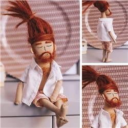 Интерьерная кукла «Боб», набор для шитья 21 × 0,5 × 29,7 см