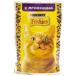 Корм для кошек Friskies Ягненок, пауч (85 г)