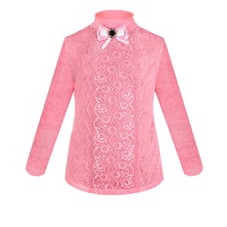 Школьная блузка для девочки,розовый 82717-ДШ19