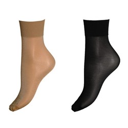 Капроновые носки чёрного цвета