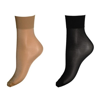 Капроновые носки чёрного цвета