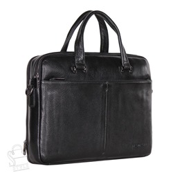 Портфель мужской кожаный 9906-5H black Heanbag