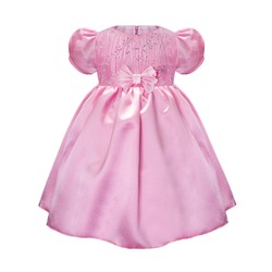76231-ДН15, Розовое нарядное платье для девочки 76231-ДН15