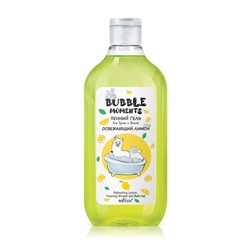 BUBBLE MOMENTS. Пенный гель для душа и ванны "Освежающий лимон", 300мл
