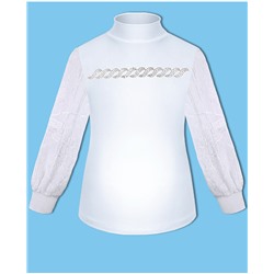 Белая блузка для девочки 78161-ДШ18