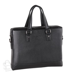 Портфель мужской кожаный 66270-4H black Heanbag