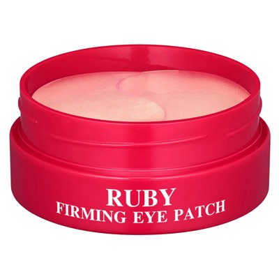 Гидрогелевые патчи для глаз SNP Ruby Firming Eye Patch с экстрактом пудры рубина 60 шт