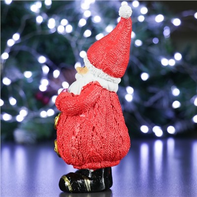 Фигура "Дед Мороз с елочкой" 7х6х17см
