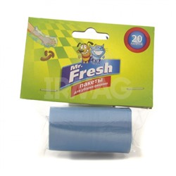 Пакеты для уборки фекалий Mr.Fresh сменный рулон (20 шт.)