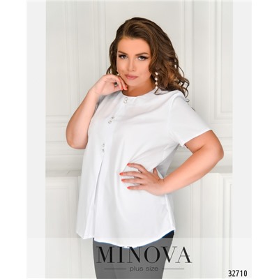 Блуза №172Б-белый