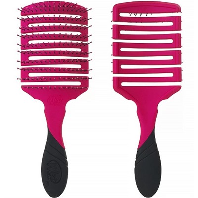 Щетка для быстрой сушки волос продувная Pink FLEX DRY Wet Brush