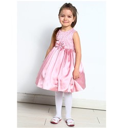 76428-ДН16, Розовое нарядное платье для девочки 76428-ДН16