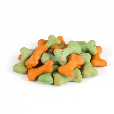 Бисквитные косточки для собак Titbit с Морковью и кабачком (100 г)
