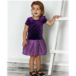 76172-ДН15, Фиолетовое нарядное платье для девочки 76172-ДН15