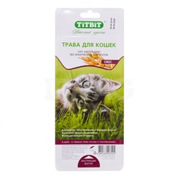 Трава для кошек Titbit Овес (40 г)