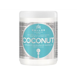 Kallos. Маска для волос COCONUT для укрепления с натуральным кокосовым маслом 1000 мл