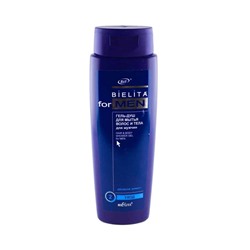 Bielita For Men. Гель-душ для мытья волос и тела для мужчин, 400мл 1345