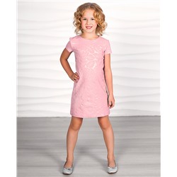 81007-ДЛН19, Светло-розовое платье для девочки 81007-ДЛН19