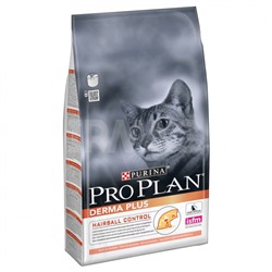Корм для кошек Pro Plan Derma Plus с чувствительной кожей Лосось (1,5 кг)