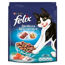 Корм для кошек Felix Двойная вкуснятина Рыба (300 г)