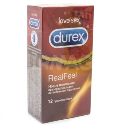 Презервативы Durex RealFeel Для естественных ощущений (12 шт.)