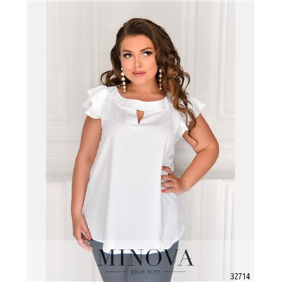 Блуза №169Б-1-белый