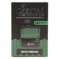 Электронные сигареты Gixom Premium — Мята Жвачка 6000 тяг