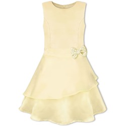 805210-ДН17, Желтое нарядное платье для девочки 805210-ДН17