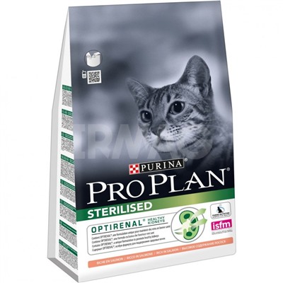 Корм для кошек Pro Plan Sterilised для стерилизованных Лосось (3 кг)
