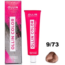 Перманентная крем-краска для волос  COLOR 9/73 OLLIN 100 мл