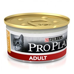 Корм для кошек Pro Plan Adult Курица в консерве (85 г)