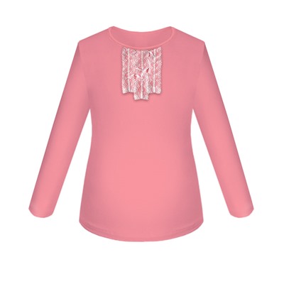 Школьная розовая блузка для девочки 78781-ДШ17