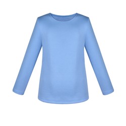 82268-ДШ19, Голубая блузка для девочки 82268-ДШ19
