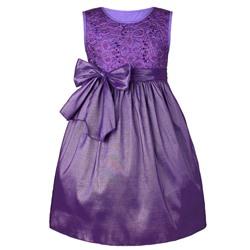 81041-ДН17, Сиреневое нарядное платье для девочки 81041-ДН17