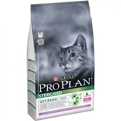 Корм для кошек Pro Plan Sterilised для стерилизованных Индейка (1,5 кг)