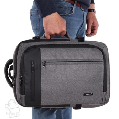 Рюкзак мужской текстильный 5828PS gray S-Style