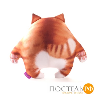 Игрушка «Кот Белопузик» (T2520C1904B001OR, 20x25, Оранжевый, Бифлекс, Микрогранулы полистирола)