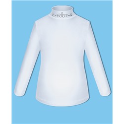 7450-ДШ18, Школьная белая блузка для девочки 7450-ДШ18