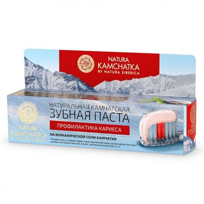 Зубная паста Natura Kamchatka Профилактика кариеса для всей семьи (100 мл)