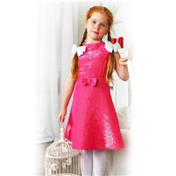 66534-ДН15, Малиновое нарядное платье для девочки 66534-ДН15