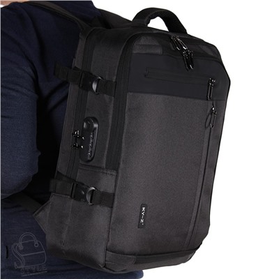 Рюкзак мужской текстильный 5828PS black S-Style