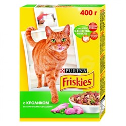 Корм для кошек Friskies с Кроликом и полезными овощами (400 г)