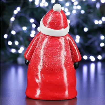 Фигура с подсветкой "Дед Мороз" 11х9х15см