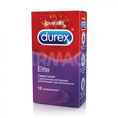 Презервативы Durex Elite Сверхтонкие (12 шт.)