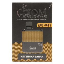 Электронные сигареты Gixom Premium — Клубника Банан 6000 тяг