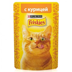 Корм для кошек Friskies Курица, пауч (85 г)