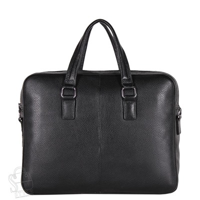 Портфель мужской кожаный 66306H black Heanbag