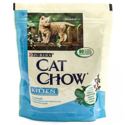 Корм для котят Cat Chow Kitten с Курицей (400 г)