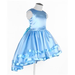 82932-ДН18, Голубое платье для девочки 82932-ДН18